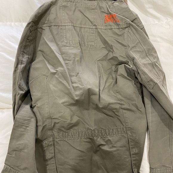 Men’s army inspired SuperDry coat - Picture 7 of 10